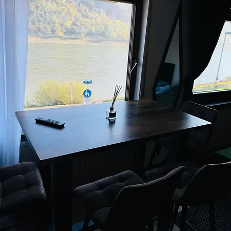 Daire Loft Fluss Blick *