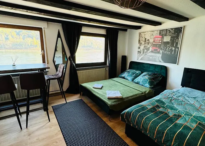 Apartment Loft Fluss Blick *