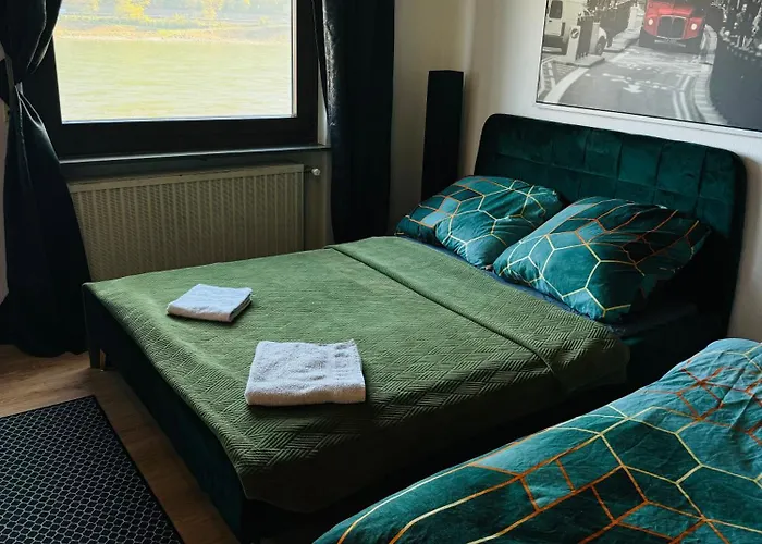 Loft Fluss Blick Koblencja